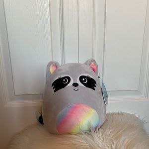 NWT Squishmallows Max the Raccoon 8”